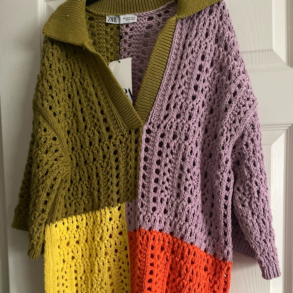 Brand new Zara Bermuda top